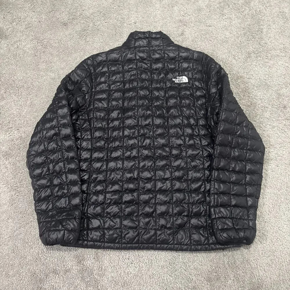 The North Face Black Men’s Medium Thermoball Full Zip Jacket Coat Puffer